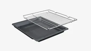 FURRE BOSCH HBA172BB0 71 LITRA PIROLITIK NERO - 7