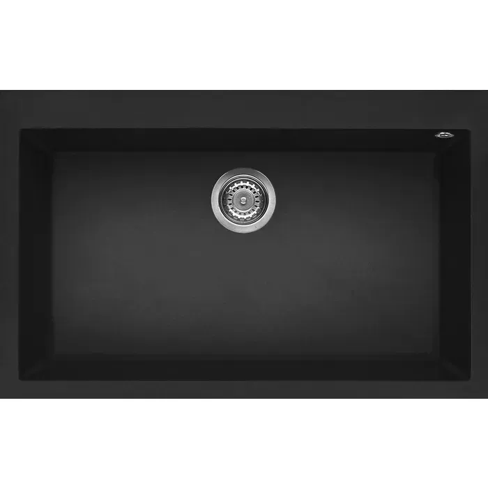 LAVAPJATE ELLECI SQUARE 130 NERO G40 1-KOSH 79 CM LGN13040