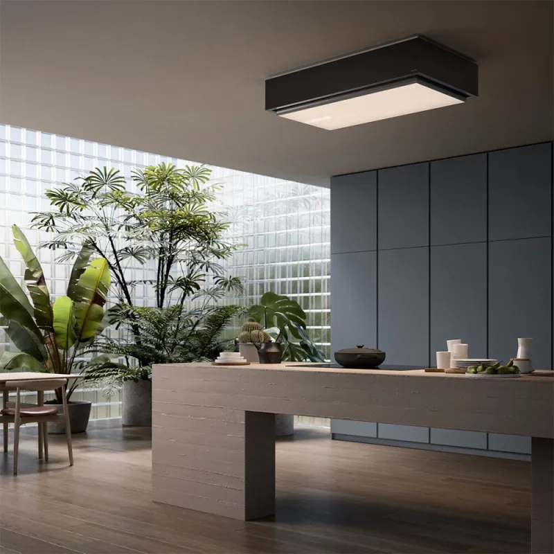 COOKER HOOD FALMEC LEVANTE CLVI20.E0P7#ZZZN461F ISLAND 600M2 BLACK 120 CM - 3