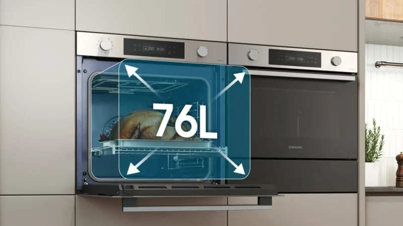 OVEN SAMSUNG NV7B4140VBB/V6 Series 4 76 LITERS BLACK A+ - 5
