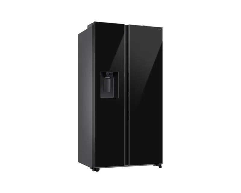FRIGORIFER SAMSUNG RS80F64JEBEF 178CM SBS BLACK GLASS