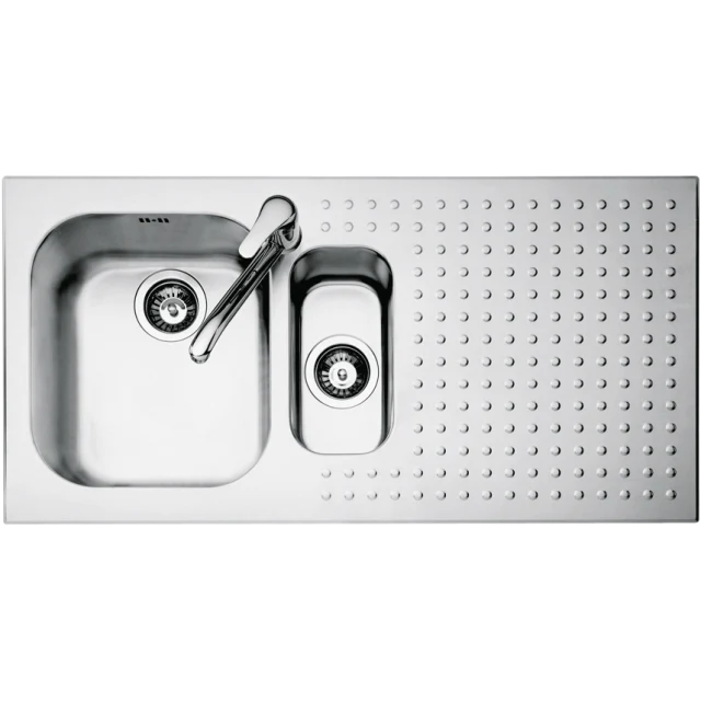 LAVAPJATE BARAZZA PUNTO 2+1 100X50 2 VS INOX 1IS10060D
