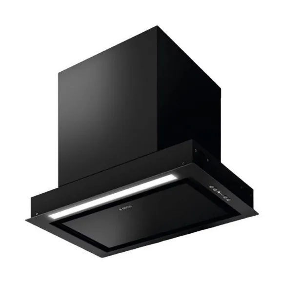 ASPIRATOR ELICA HIDDEN 2.0 BL MAT/A/52 MATT BLACK INCASO