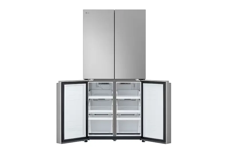 REFRIGERATOR LG GMB860PYDE 180 X 84 CM STAINLESS STEEL 4 DOORS - 8