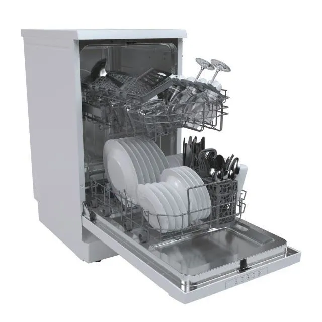 DISHWASHER CANDY CDPH 2L1049W-80 45CM 2-DRAWER WHITE - 3