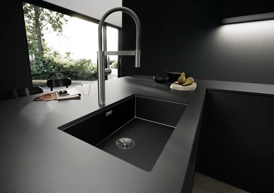 KITCHEN SINK ELLECI SQUARE 130 TORTORA G43 1-BOWL 76x44 CM SOTTOTOP LGQ13043BSO - 5