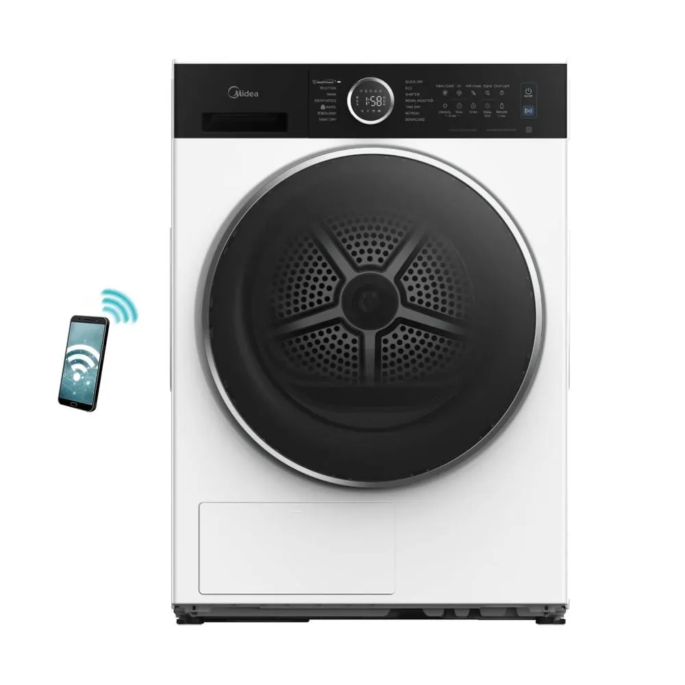THARESE MIDEA MD205H100BW/W-BK 10-KG WI-FI