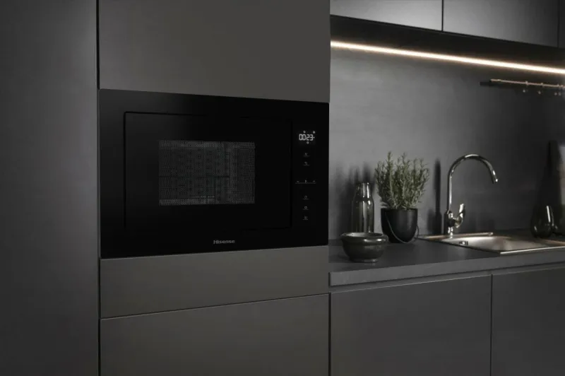 MICROWAVE HISENSE BIM325G62BG2 25 LITERS BLACK BUILT-IN - 4