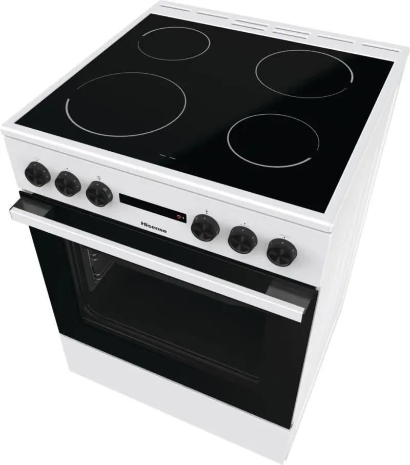 HISENSE HEC6A30WD 60 CM ELECTRIC STOVE 71 LITERS WHITE - 5