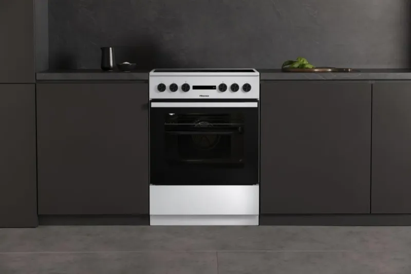 HISENSE HEC6A30WD 60 CM ELECTRIC STOVE 71 LITERS WHITE