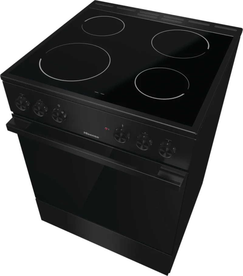 HISENSE STOVE HEC6A30BDBG 60 CM ELECTRIC 71 LITA BLACK - 2