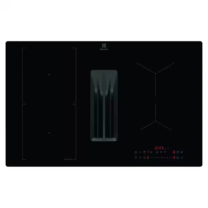PIANURE + ASPIRATOR ELECTROLUX KCC83410CK INDUKSION 80 CM