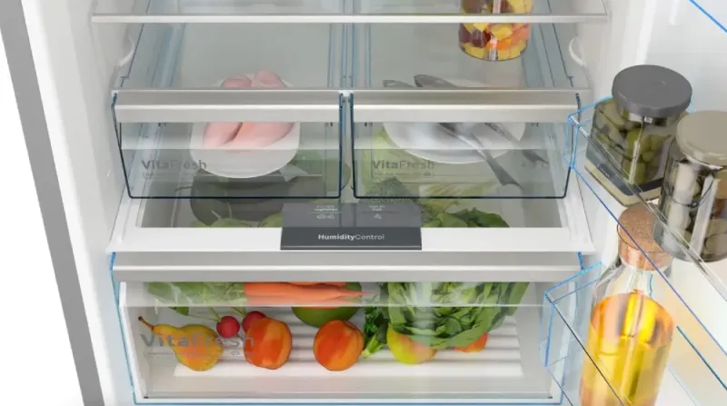 REFRIGERATOR BOSCH KGN56XLEB Serie 4 193X70 STAINLESS STEEL NO FROST - 7