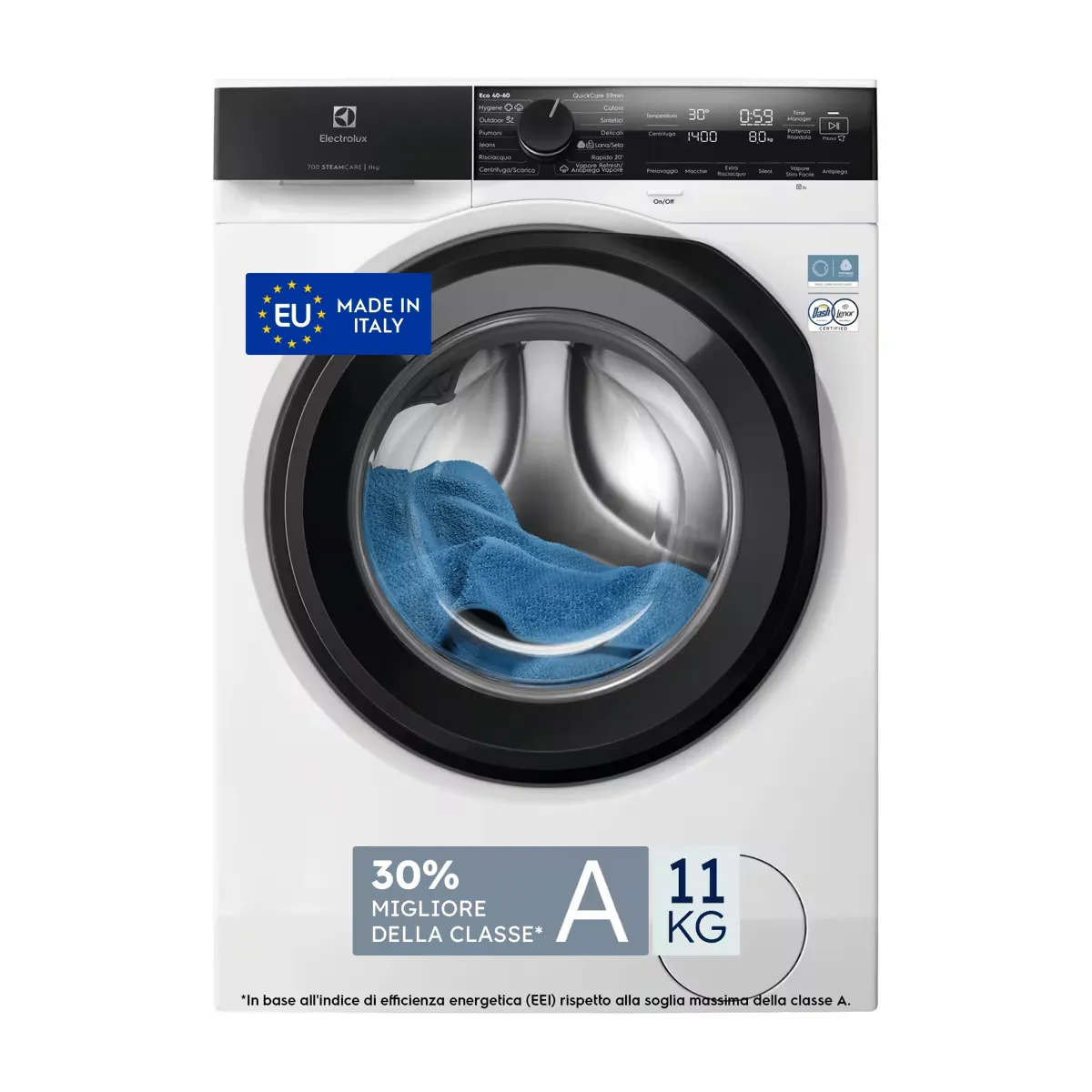 LAVATRICE ELECTROLUX EW7F411BG3 SERIA 700 11-KG