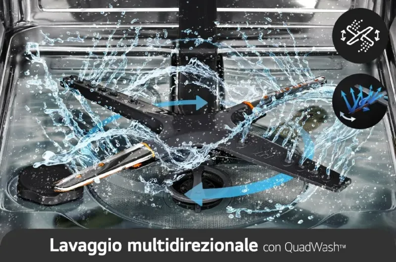 LAVASTOVILJE LG DB976TKS SERIA 9 60CM 3-SIRTAR INCASO - 4