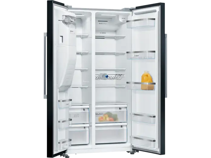 REFRIGERATOR BOSCH KAD93ABEP BLACK SBS 178 X 91 CM - 3