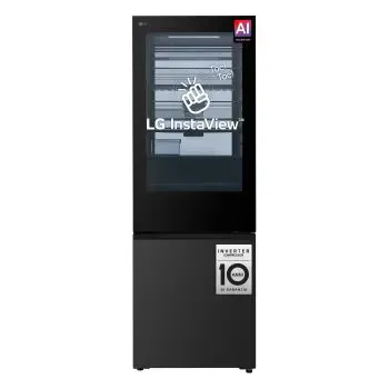 FRIGORIFER LG GBGW92GCEV 70×203 CM NO FROST BLACK GLASS