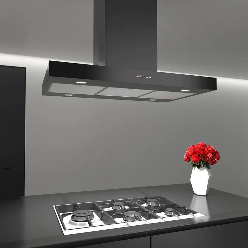 COOKER HOOD FALMEC PLANE CPCI90.E2P2#ZZZN491F ISLAND T 800M2 BLACK