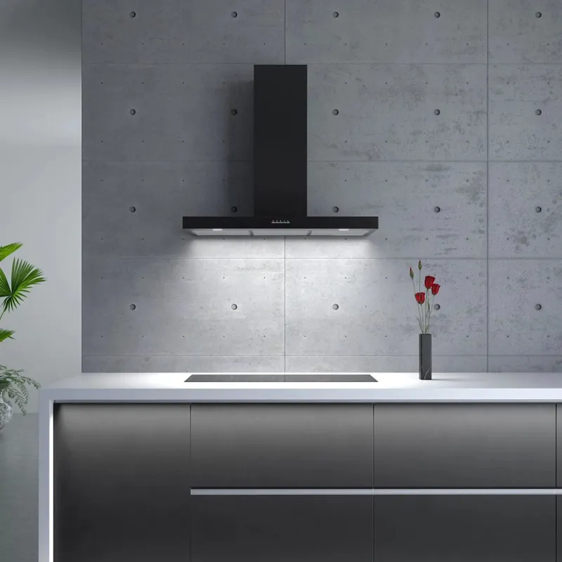 COOKER HOOD FALMEC CPCN90.E2P2#ZZZN491F PLANE 800M3/H 90 CM T NERO - 2