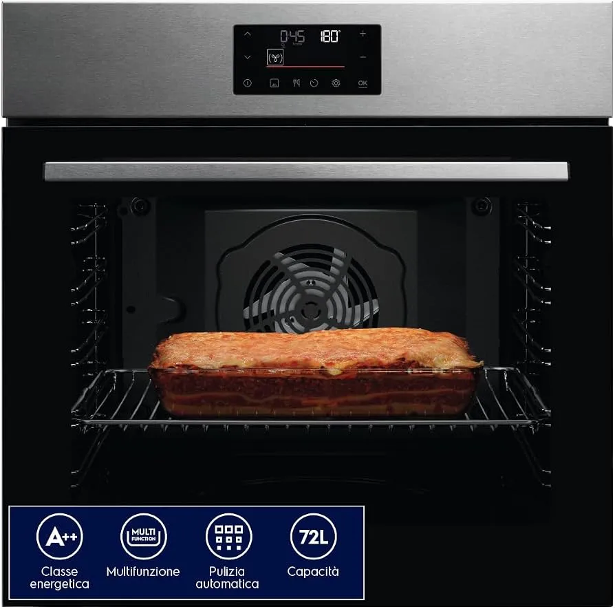 OVEN ELECTROLUX EOF4P0PX2 72 LITERS PYROLYTIC A++ STAINLESS STEEL